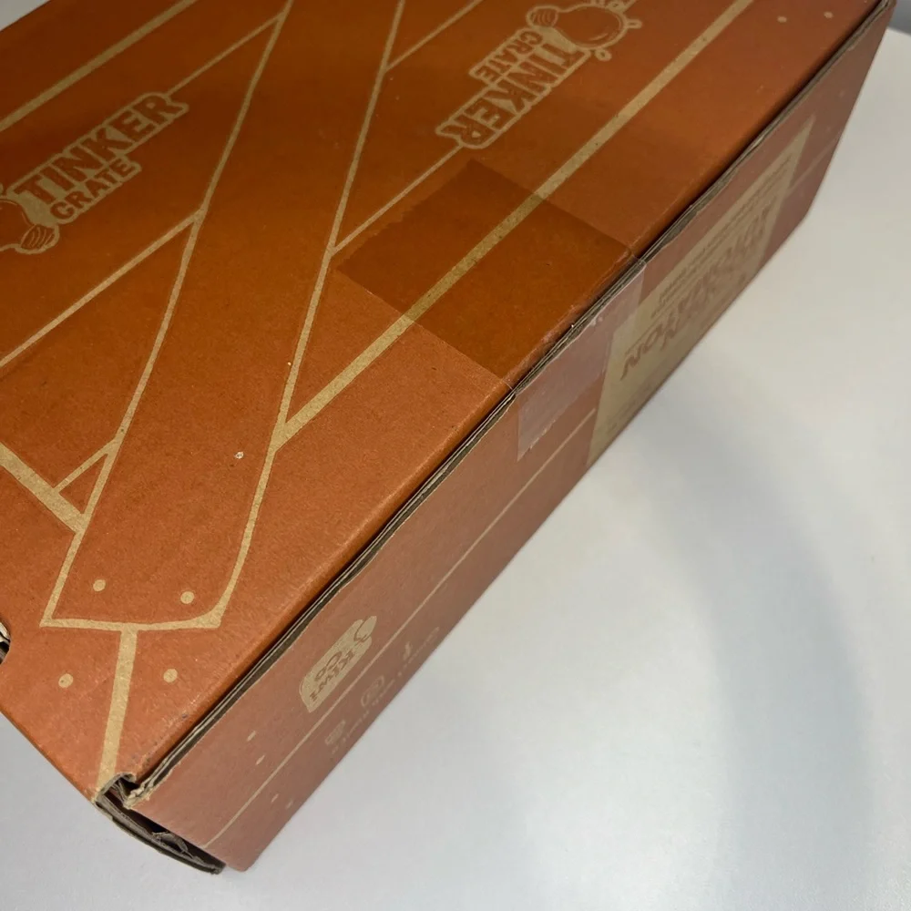 NEW Kiwi Co Tinker Crate Make Your Own Wooden Automation Stem Kit for ages 9+